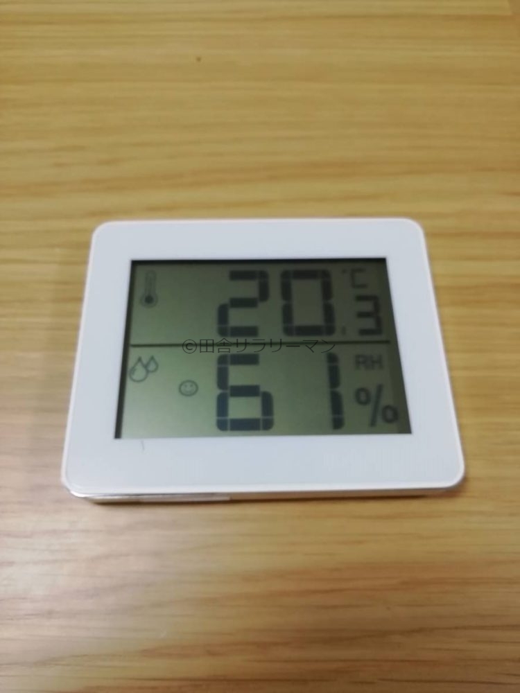 1階LDKの温度と湿度